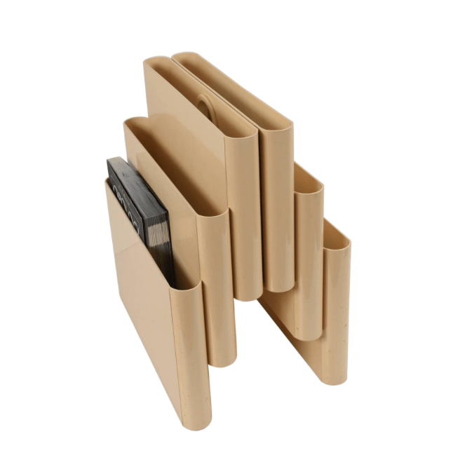 Italian Magazine Rack by Giotto Stoppino for Kartell, 1970s