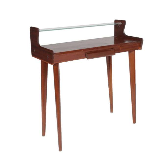 Italian Midcentury Mahogany Console Table by Carlo de Carli, 1950s
