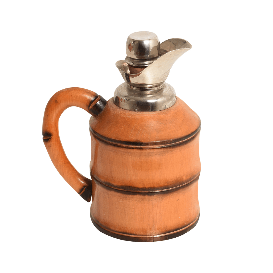 Aldo Tura per Macabo Cusano Milanino Milano Italia 1950 thermos in bambù